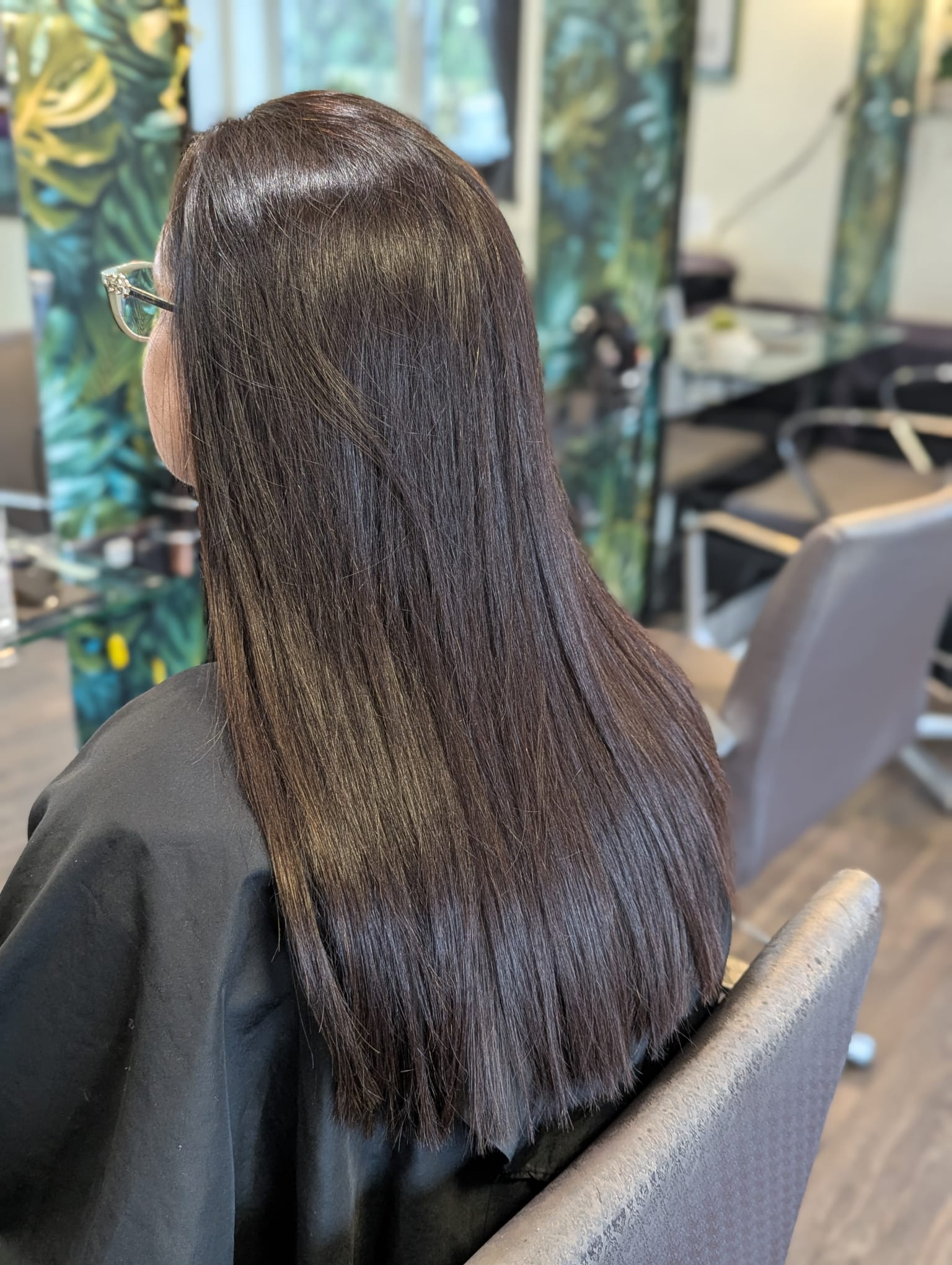 After hair extensions at Amy Walker Hair near Rugby, Warwickshire
